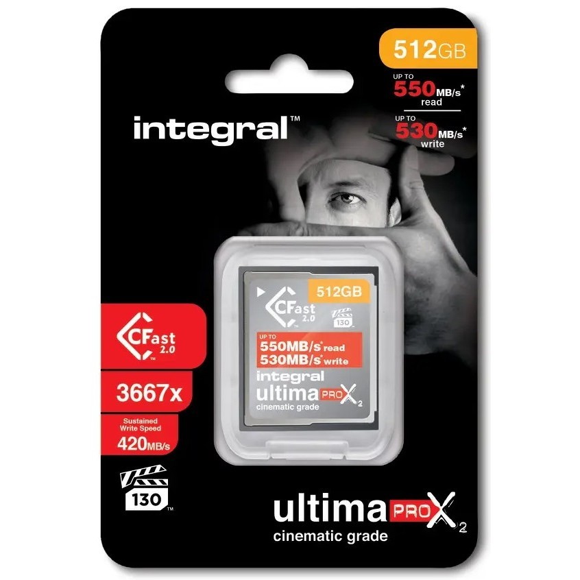 Integral UltimaPro X2 CFast Card 2.0 Cinematic 1&nbsp;ТБ