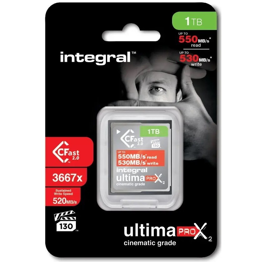 Integral UltimaPro X2 CFast Card 2.0 Cinematic 1&nbsp;ТБ