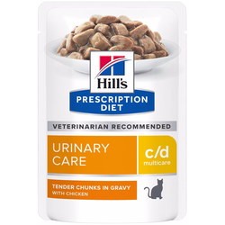 Hills PD c/d Multicare Urinary Care Chicken Pouch 12 pcs