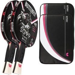 Butterfly 2x Timo Boll SG99 + 2x Drive Case II
