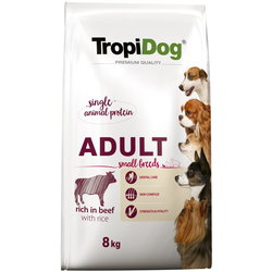 Tropidog Adult Small with Beef 8 kg