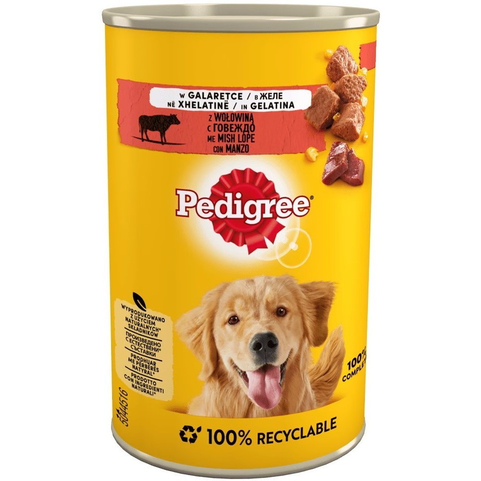 Pedigree Adult Chicken/Beef in Jelly 4 pcs 4&nbsp;шт