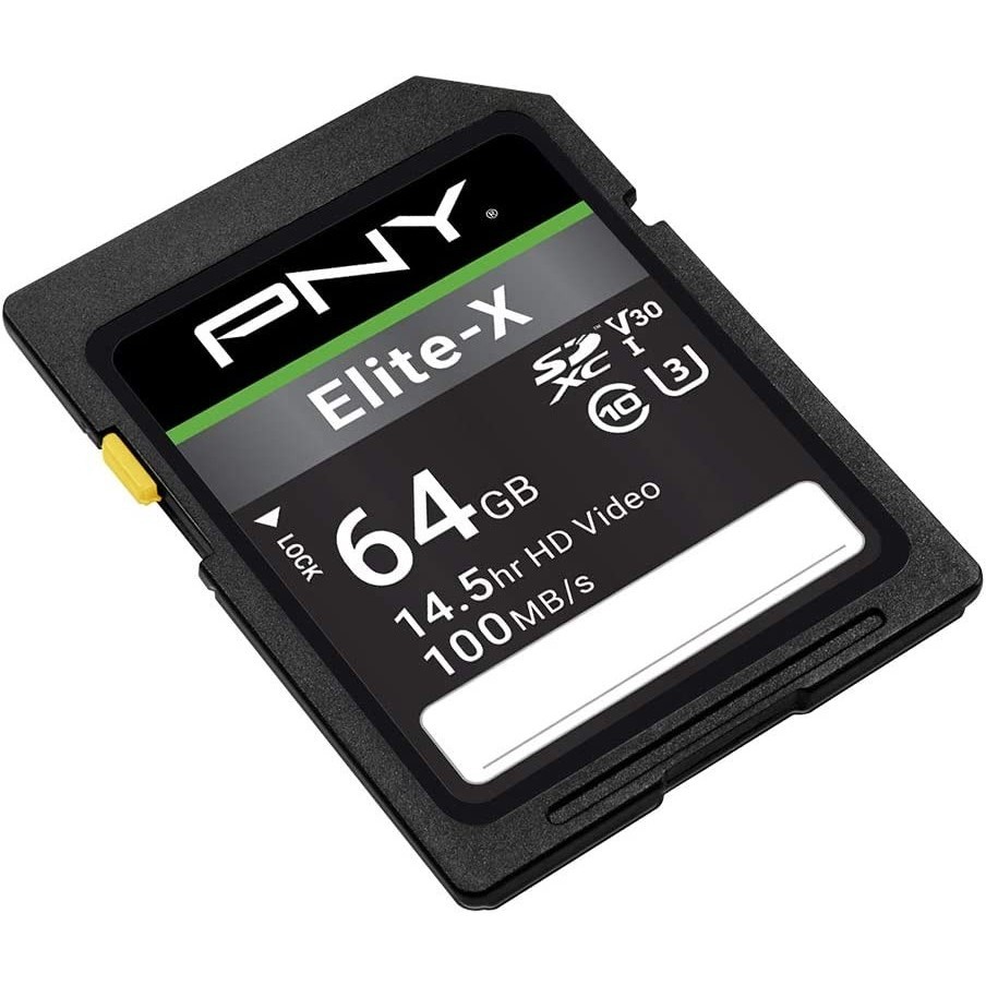 PNY Elite-X SD Class 10 U3 V30 64&nbsp;ГБ
