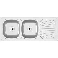 VidaXL Kitchen Sink 120x50 147238 1200x500