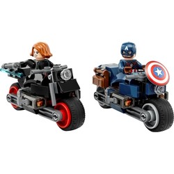 Lego Black Widow and Captain America Motorbikes 76260