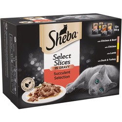 Sheba Select Slices Succulent Selection in Gravy 12 pcs