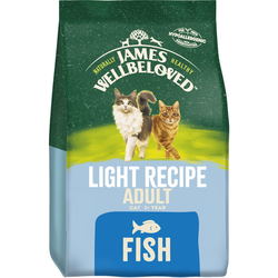 James Wellbeloved Adult Cat Light Fish 1.5 kg