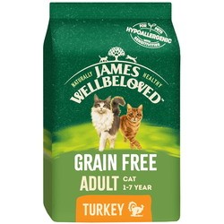 James Wellbeloved Adult Cat Grain Free Turkey  10 kg