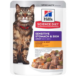 Hills SD Adult Sensitive Stomach Chicken/Beef 80 g