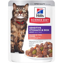 Hills SD Adult Sensitive Stomach Salmon/Tuna 80 g