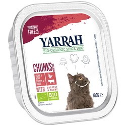 Yarrah Organic Chunks with Chicken and Beef 100 g