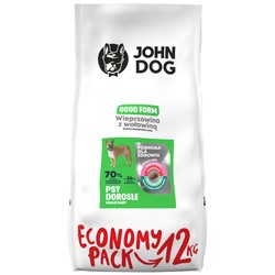 John Dog Adult S Pork/Beef 12 kg