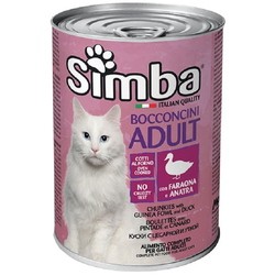 Simba Adult Canned Chunkies with Guinea Fowl/Duck 415 g