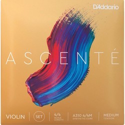 DAddario Ascente Violin String Set 4/4 Size Medium
