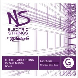 DAddario NS Electric Viola G String Long Scale Medium