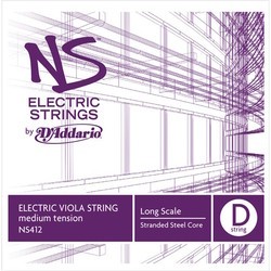 DAddario NS Electric Viola D String Long Scale Medium