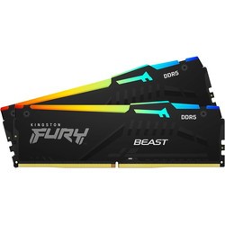 Kingston Fury Beast RGB DDR5 2x32Gb KF556C40BBAK4-64