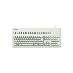 Cherry G80-3000 (USA+ €-Symbol)  Black Switch (серый)