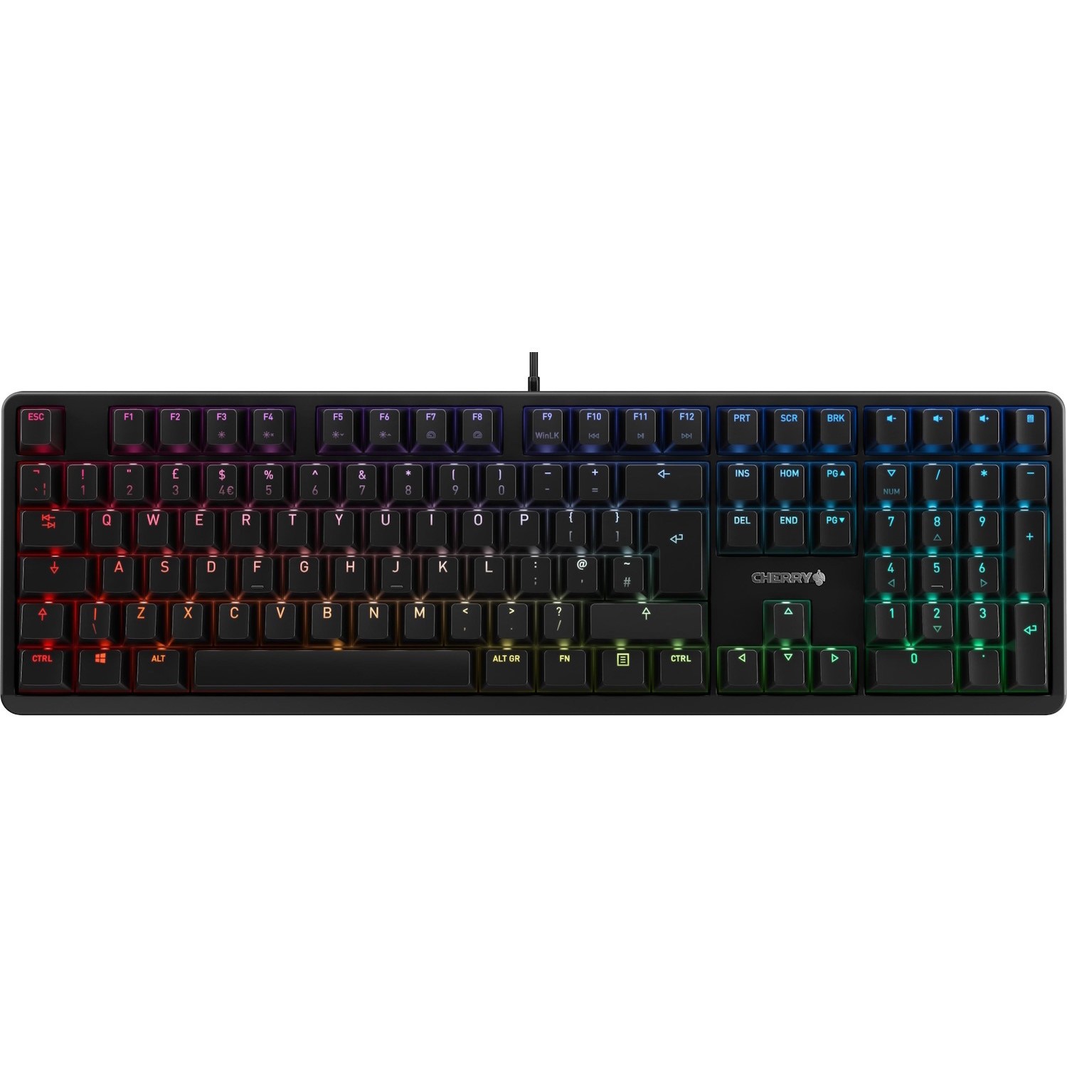 Cherry G80-3000N Full Size (United Kingdom) Silent Red Switch