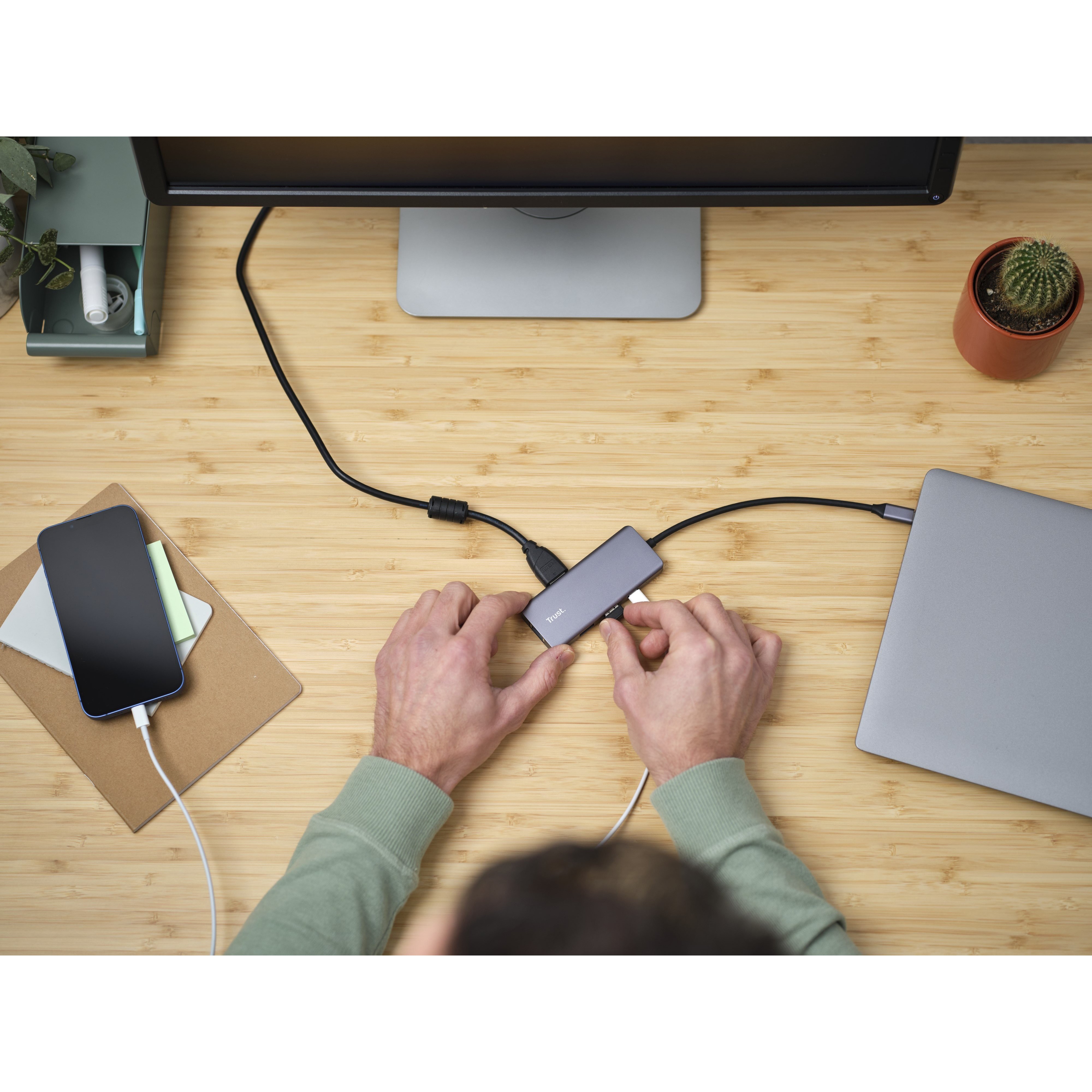 Trust Dalyx 6-in-1 USB-C Multi-Port Adapter