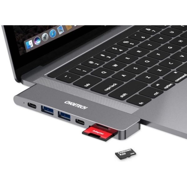 Choetech 7-in-1 USB-C Multiport Adapter