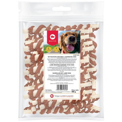 Maced Lamb Wrapped Rawhide Stick 500 g