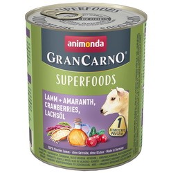Animonda GranCarno Superfoods Lamb/Amaranth/Cranberry 800 g 1&nbsp;шт
