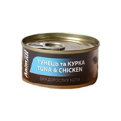 AnimAll Cat Can Adult Tuna with Chicken 85 g