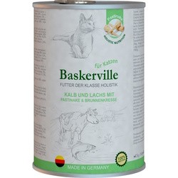 Baskerville Cat Can with Veal/Salmon 400 g