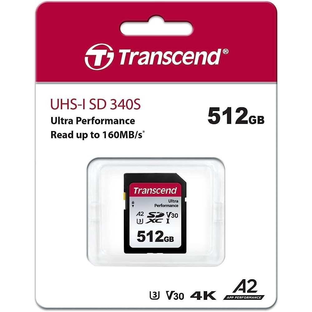Transcend SD 340S UHS-I U3 V30 A2 128&nbsp;ГБ