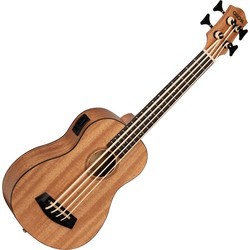 Cascha Bass Ukulele Mahogany