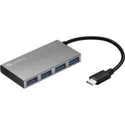 Sandberg USB-C to 4 x USB 3.0 Pocket Hub