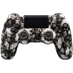 MeetIDEA Customized DoubleShock Bluetooth Wireless PS4 Controller Skull