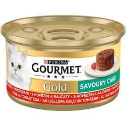 Gourmet Gold Canned with Beef/Tomatoes 85 g