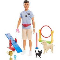 Barbie Ken Dog Trainer GJM34