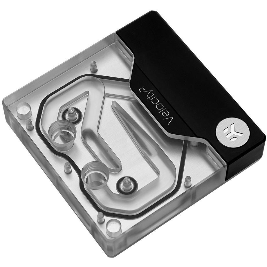 EKWB EK-Quantum Velocity² Direct Die D-RGB - 1700 Nickel + Plexi