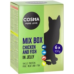 Cosma Pure Love Mix Box Chicken and Fish 6 pcs