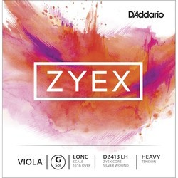 DAddario ZYEX Viola G String Long Scale Heavy