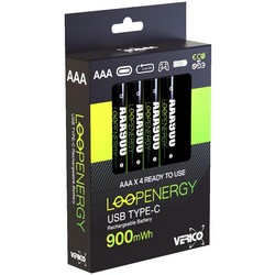 Verico Loop Energy  4xAAA 600 mAh