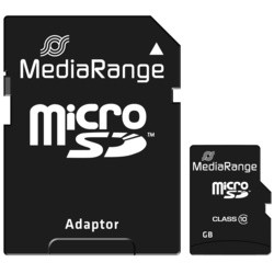 MediaRange microSD Class 10 with Adapter 8&nbsp;ГБ