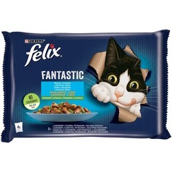Felix Fantastic Selection of Flavors in Jelly 4 pcs