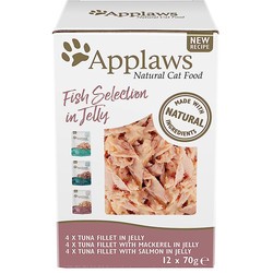 Applaws Adult Pouch Fish Selection in Jelly 12 pcs