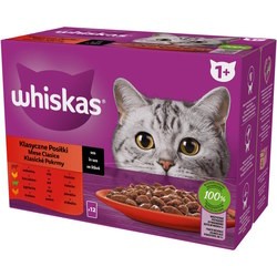 Whiskas 1+ Classic Selection in Sauce 12 pcs