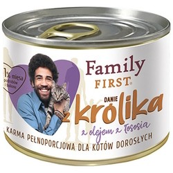 Family First Adult Can with Rabbit 200 g