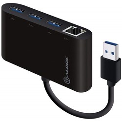 ALOGIC USB 3.0 SuperSpeed 3 Port HUB and Gigabit Ethernet Adapter