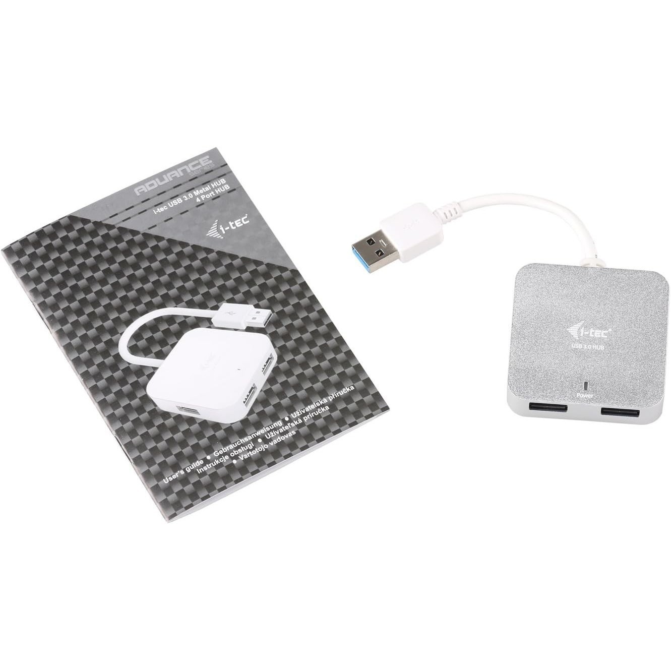 i-Tec USB 3.0 Metal Passive HUB 4 Port
