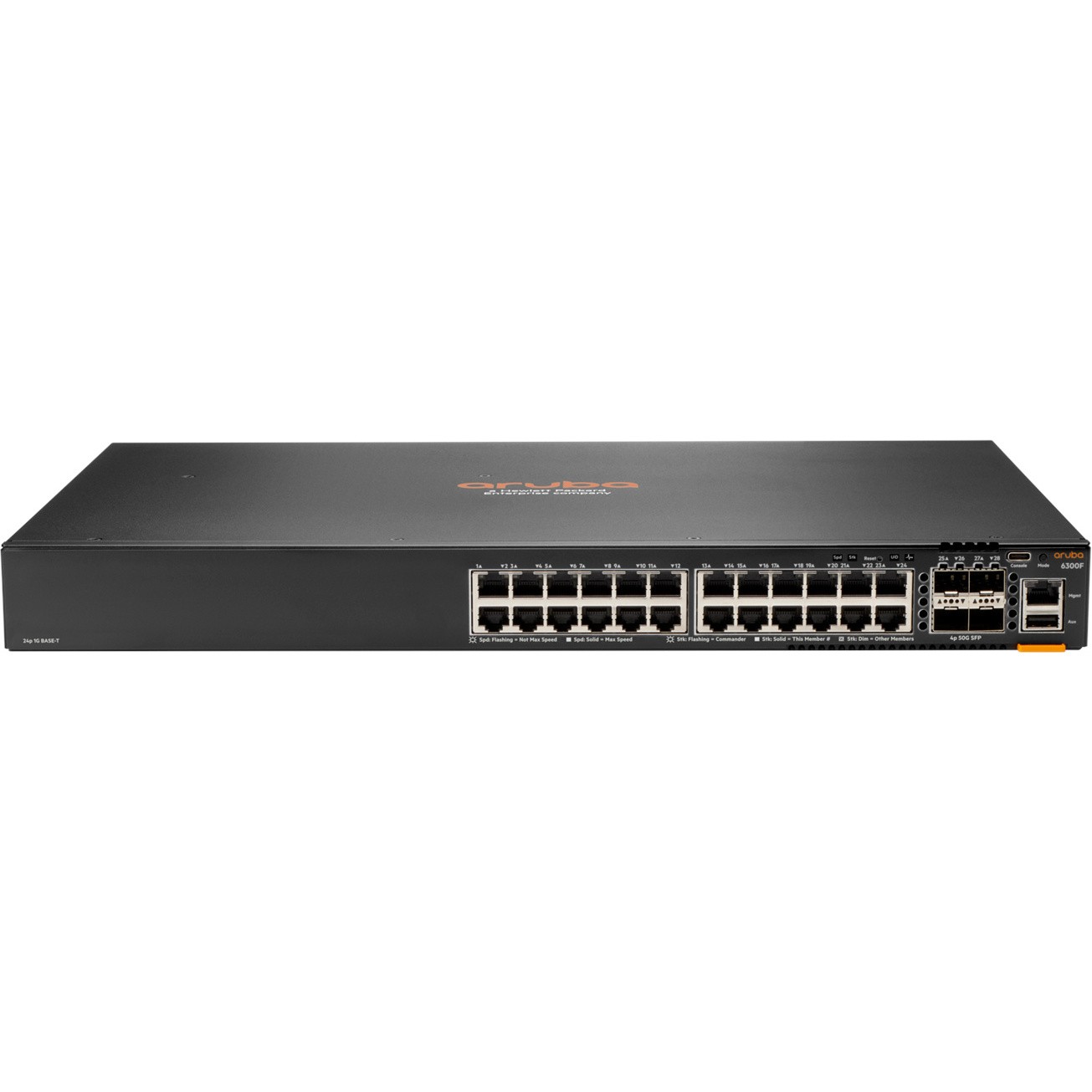 Aruba 6300F 24-port 1GbE and 4-port SFP56