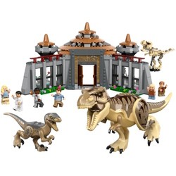 Lego Visitor Center T. Rex and Raptor Attack 76961