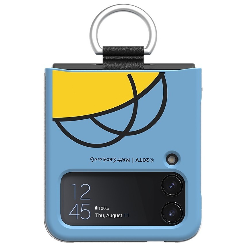 Samsung Homer Simpson Cover with Ring for Galaxy Z Flip4