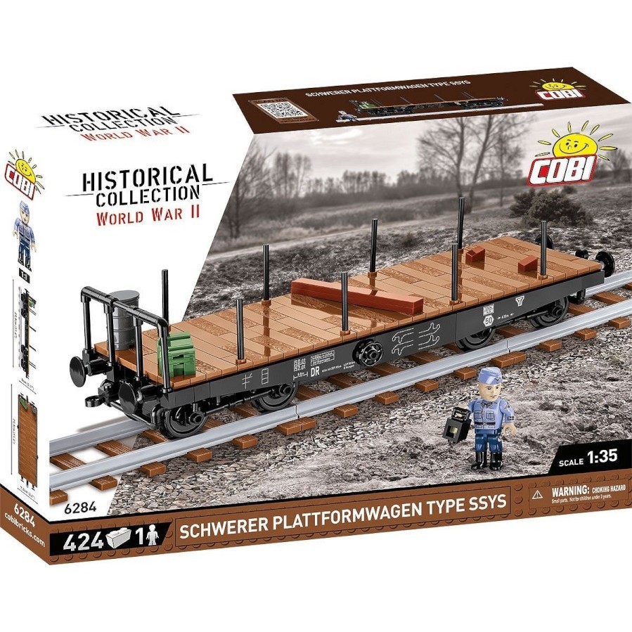 COBI Schwerer Plattformwagen Type SSYS 6284